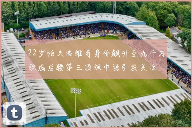 22岁帕夫洛维奇身价飙升至九千万欧成后腰第三顶级中场引发关注