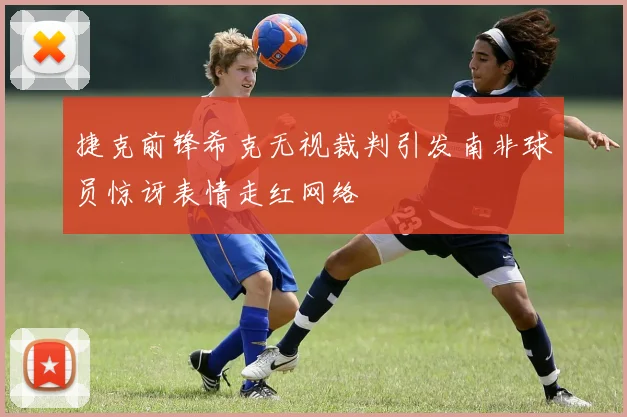 捷克前锋希克无视裁判引发南非球员惊讶表情走红网络